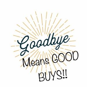 Closing my closet for a while! Everything goes.